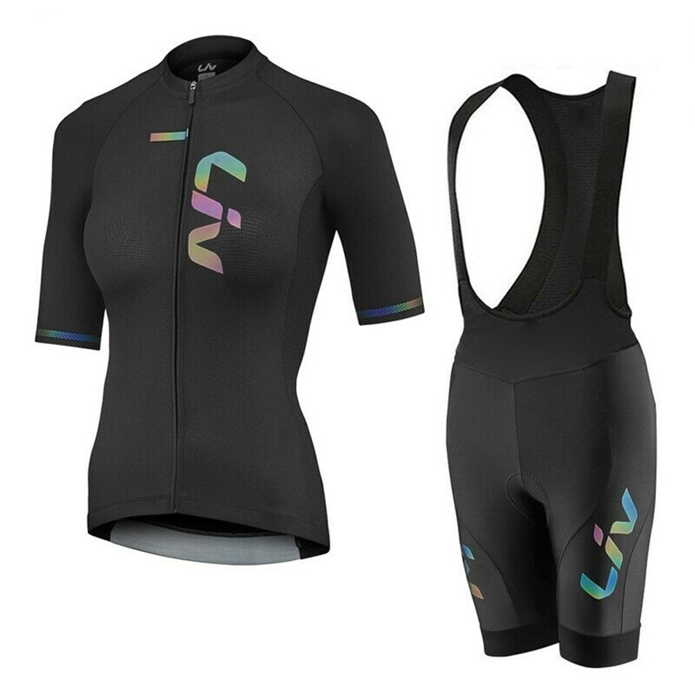 Cycling Bib Shorts - مجموعة قميص ركوب الدراجات المتحركة والمريلة