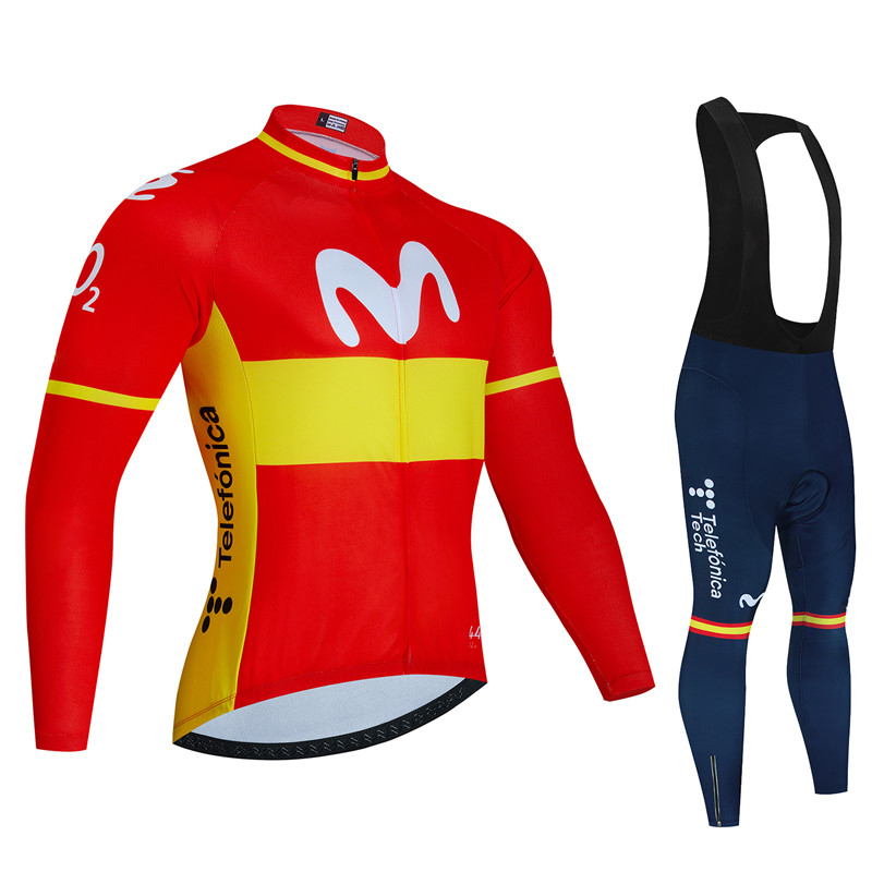 إسبانيا Movistar الخريف طويلة  - مراجعة Cycling Gear Brands وسعره