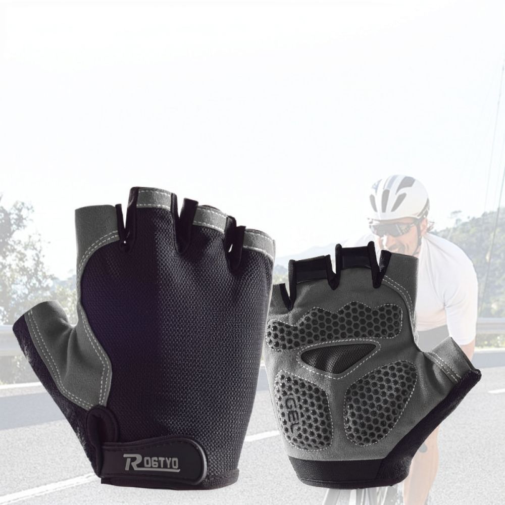 قفازات ركوب الدراجات نصف الأصا - مراجعة Cycling Gear And Equipment وسعره